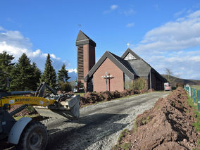 Sanierung des Kirchendaches von Heilig Kreuz 2020